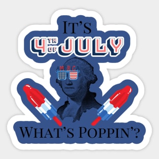 It's Fourth of July Sticker